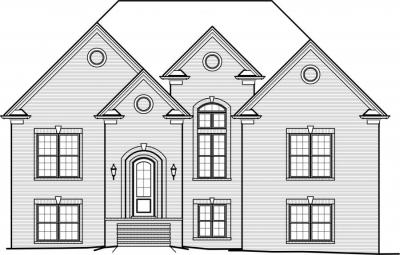 Home Plan - Front View