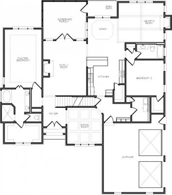 Home Plan - Main Level