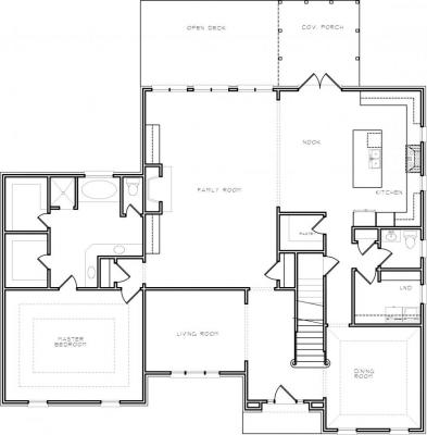 Home Plan - Main Level