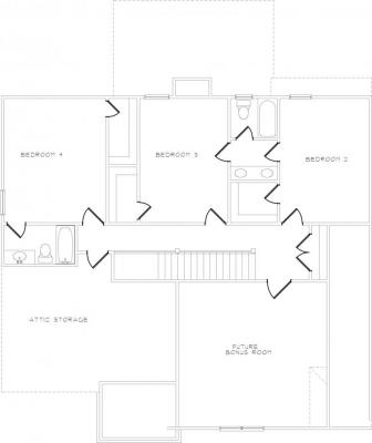 Home Plan - Second Level