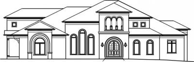 Home Plan - Front View