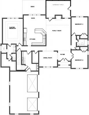 Home Plan - Main Level