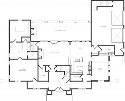 Home Plan - Main Level