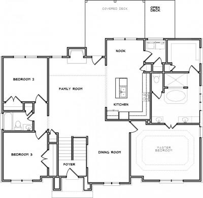 Home Plan - Main Level