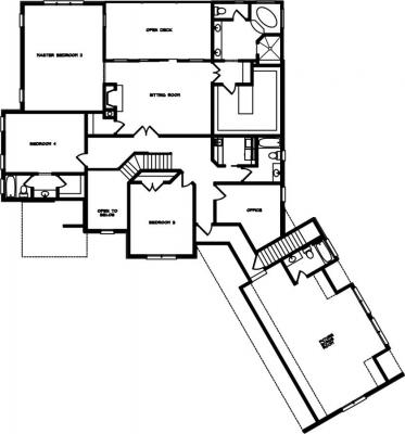 Home Plan - Second Level