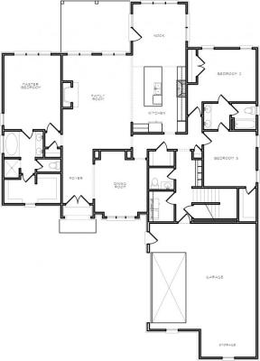 Home Plan - Main Level