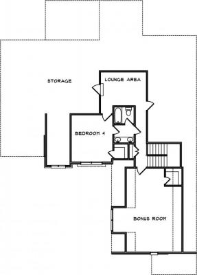 Home Plan - Second Level