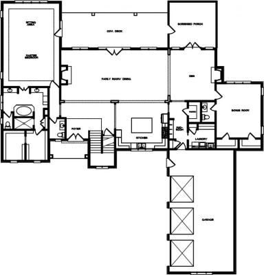 Home Plan - Main Level