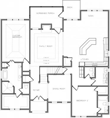 Home Plan - Main Level