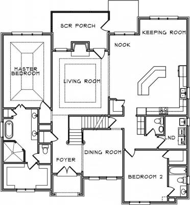 Home Plan - Main Level