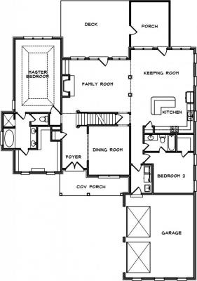 Home Plan - Main Level