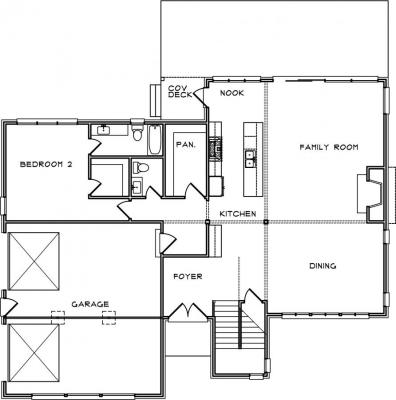 Home Plan - Main Level