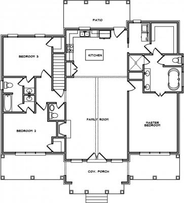 Home Plan - Main Level