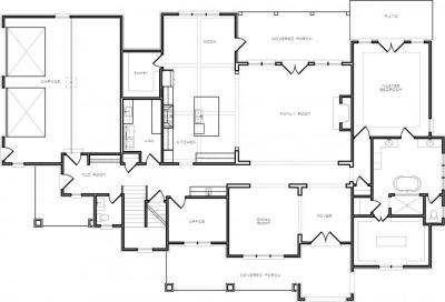 Home Plan - Main Level