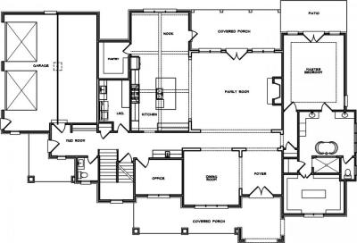 Home Plan - Main Level