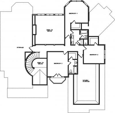 Home Plan - Second Level