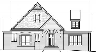 Home Plan - Front View