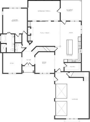 Home Plan - Main Level