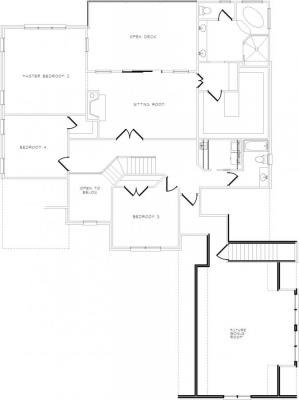 Home Plan - Second Level