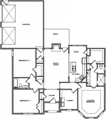 Home Plan - Main Level