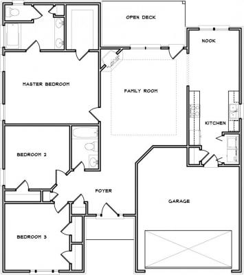 Home Plan - Main Level