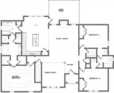 Home Plan - Main Level