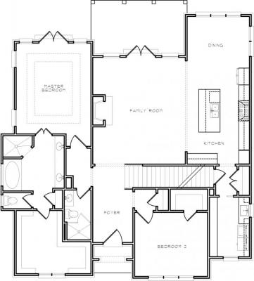 Home Plan - Main Level