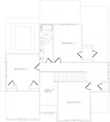 Home Plan - Second Level