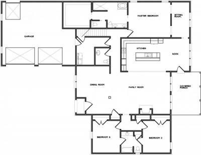 Home Plan - Main Level