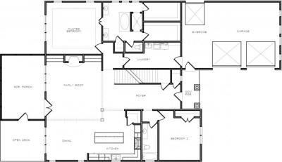 Home Plan - Main Level