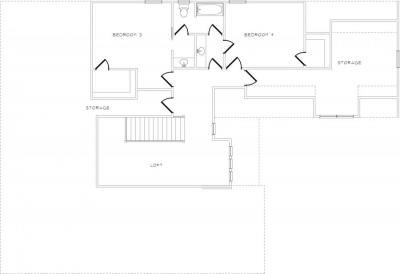 Home Plan - Second Level