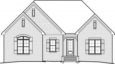 Home Plan - Front View