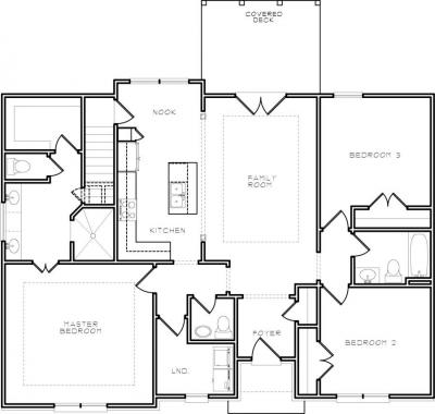 Home Plan - Main Level