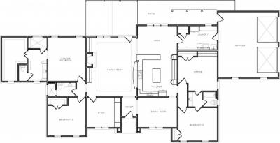 Home Plan - Main Level