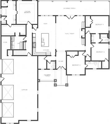 Home Plan - Main Level