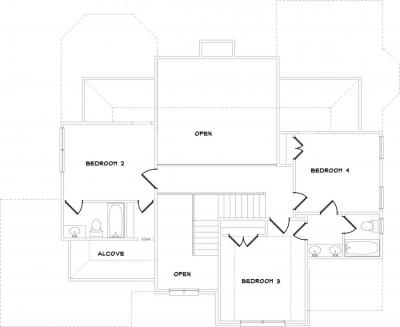 Home Plan - Second Level