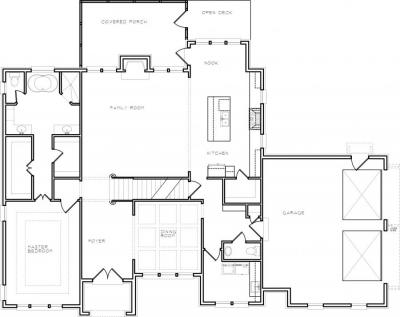 Home Plan - Main Level