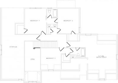 Home Plan - Second Level