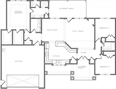 Home Plan - Main Level