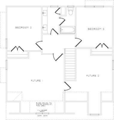 Home Plan - Second Level