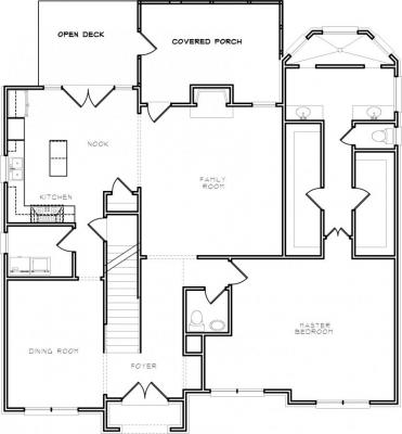 Home Plan - Main Level