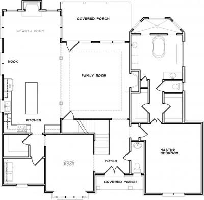 Home Plan - Main Level