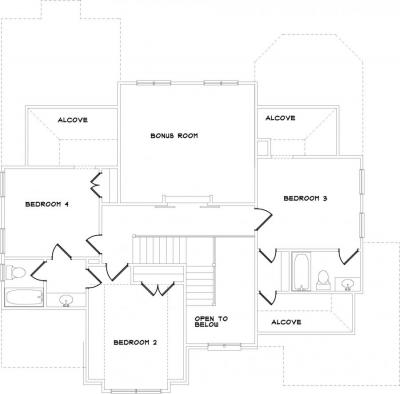 Home Plan - Second Level