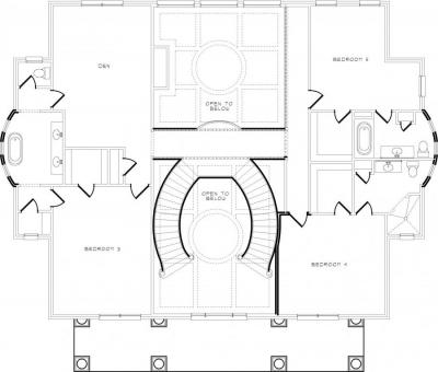 Home Plan - Second Level