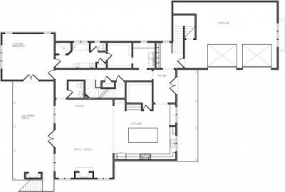 Home Plan - Main Level