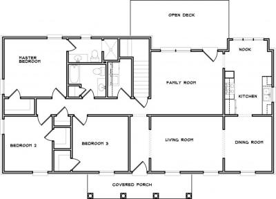 Home Plan - Main Level