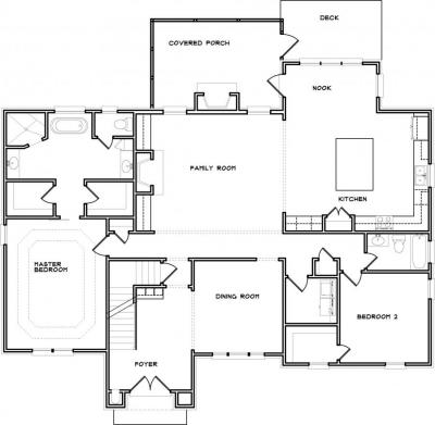 Home Plan - Main Level