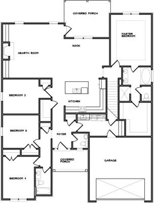 Home Plan - Main Level