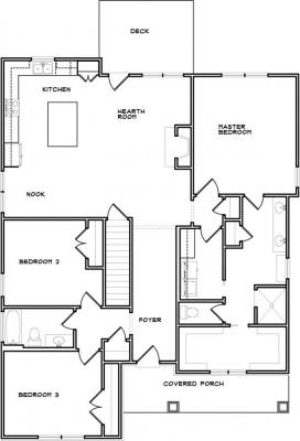 Home Plan - Main Level