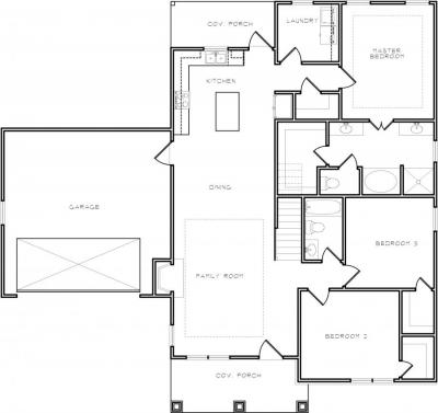 Home Plan - Main Level